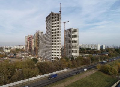 В МИКРОРАЙОНЕ «ДОМАШНИЙ» ЗАВЕРШЕНЫ МОНОЛИТНЫЕ РАБОТЫ III ПК II ОЧЕРЕДИ