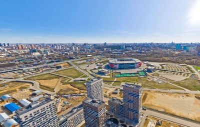 ЖК Тушино-2018: Обновление панорамы 360' за апрель.
