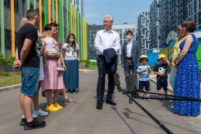 ЖК Тушино-2018: Мэр Москвы Собянин С.С. посетил детский сад «Города на реке» №727! ЖК Тушино-2018: Мэр Москвы Собянин С.С. посетил детский сад «Города на реке» №727!